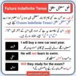 Future Indefinite Tense In Urdu