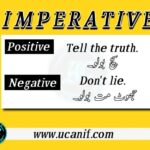 Imperative Sentence in Urdu – Meaning, Definition and Examples