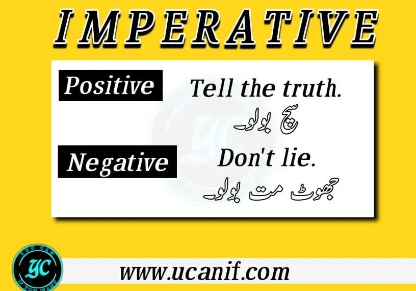 Imperative Sentence in Urdu – Meaning, Definition and…