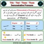 Demonstrative Pronouns in Urdu – Meaning, Definition and Examples