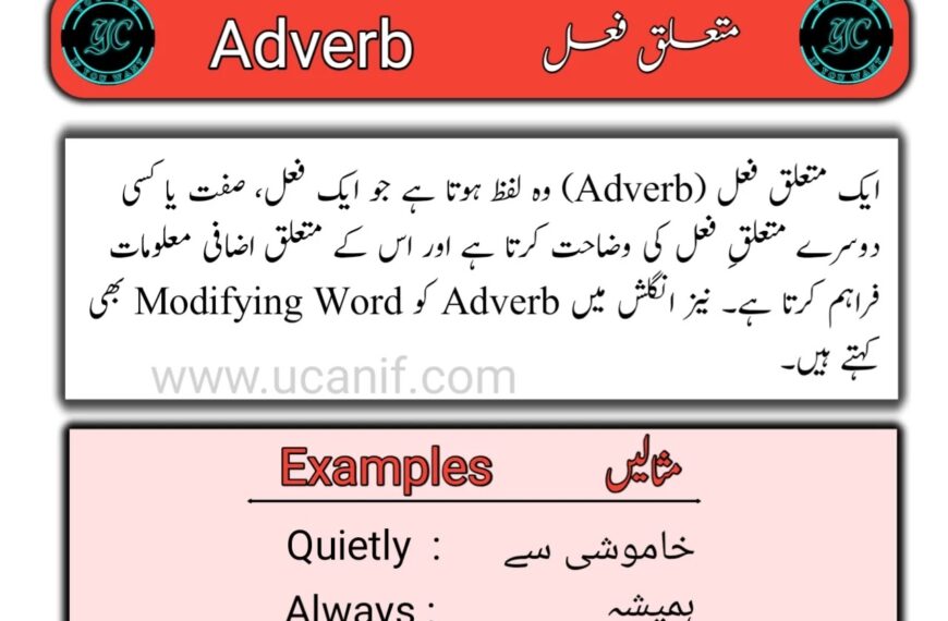 adverb in urdu