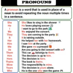 Examples of Pronoun, Pronoun examples sentences